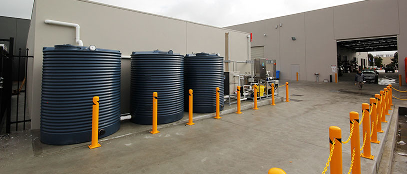 above ground rainwater storage tanks
