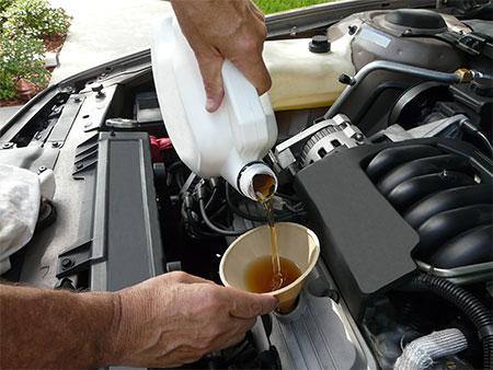 changing oil at home diy