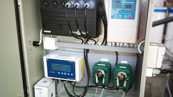 chemical control gallery unit