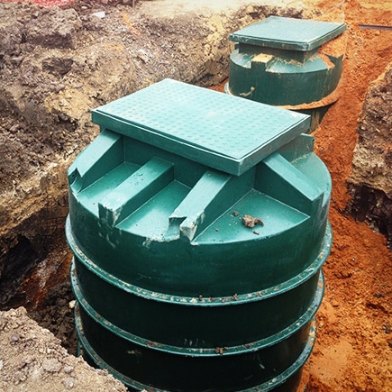 storm water pump station installation